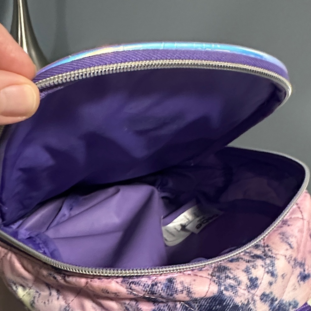 Bebe Pastel Tie-Dye Quilted Backpack - Picture 3 of 3